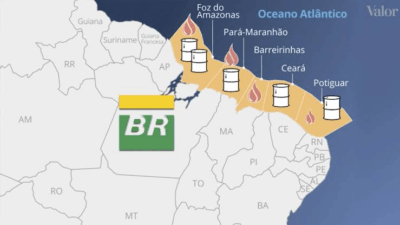 Petrobras poderá perfurar poços na Margem Equatorial…