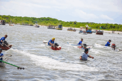 Eudes Barros inova na Festa dos Pescadores na Raposa