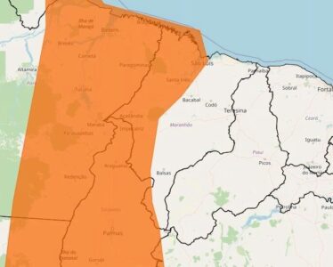 Maranhão tem dois alertas de chuvas intensas neste 3º dia do mês de fevereiro
