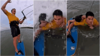 Deputada propõe medalha após ato heroico de Bruno Lobo