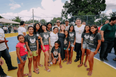 Iracema Vale prestigia entrega de obras em Belágua…