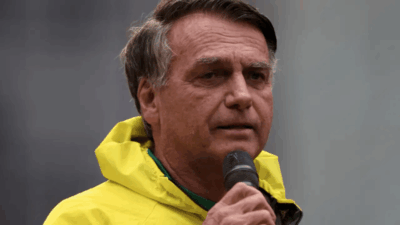 Bolsonaro passa mal no interior do RN e é levado de helicóptero a Natal