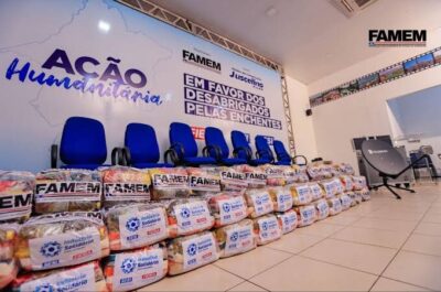 FAMEM entregará durante evento nesta sexta-feira (12)1.500 cestas básicas para cidades atingidas pelas enchentes no maranhão
