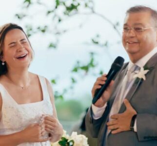 Casamento de Dino não foi prestigiado por grandes nomes da política nacional