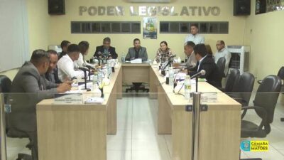 Vereadores de Matões votam Projeto de reajuste salarial em meio ao caos na cidade