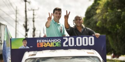 Alex Paiva e Fernando Braide promovem carreta na área Itaqui-Bancanga