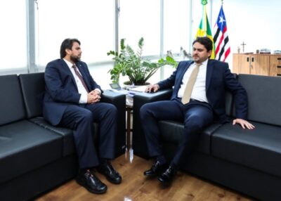 Juscelino e Pedro Lucas se reúnem