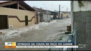 Justiça obriga prefeita de Paço a fazer obra de drenagem no Maiobão