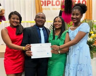 Prefeito de Alcântara, Nivaldo Araújo é diplomado pela Justiça Eleitoral