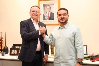 Governador Carlos Brandão apoia candidato do PSDB Quinzinho do Gás em Peri Mirim