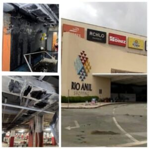 Morre um dos feridos do incêndio do Shopping Rio Anil