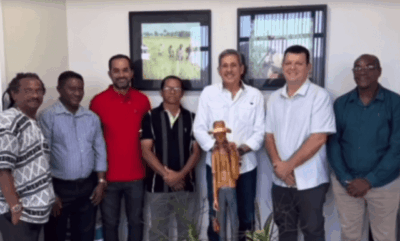 Prefeito eleito de Mirinzal Deyvison do Posto, reúne com Zé Carlos Superintendente do Incra