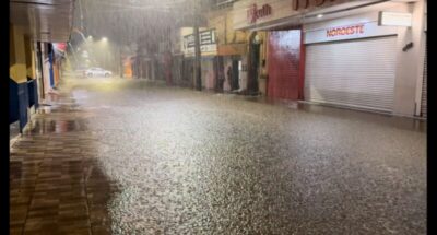 INÉDITO: Chuva de 110 milímetros banha Barra do Corda em apenas 60 minutos