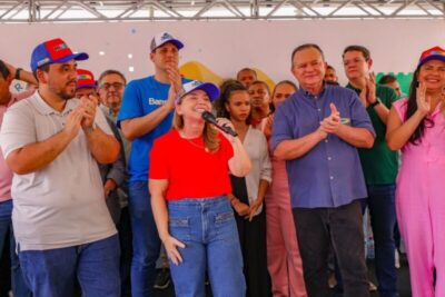 Ao lado do governador Carlos Brandão, presidente Iracema Vale participa da entrega de importantes obras em Barreirinhas