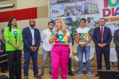 Iracema Vale enaltece governo Brandão pelas 300 obras entregues nos primeiros 100 dias de gestão
