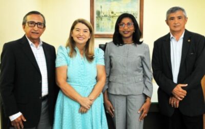 Iracema Vale, Deputada eleita faz visita a desembargador e desembargadora