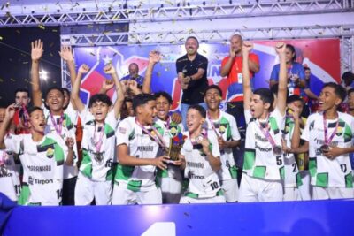 Sedel premia os campeões das modalidades coletivas da categoria infantil