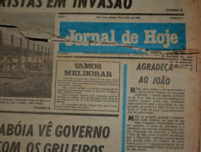 ‘JORNAL DE HOJE’: a bússola, minha régua, meu compasso…