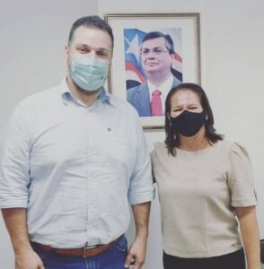 Prefeita de Buriti Bravo inicia contatos de parceria