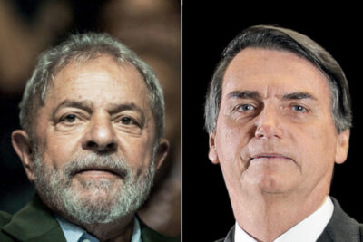 Lula ultrapassa Bolsonaro em pesquisa sobre 2022