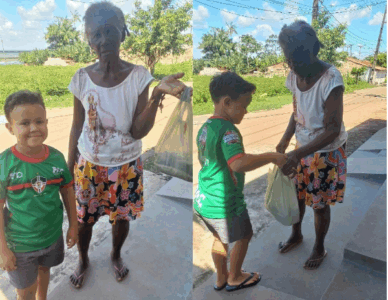 Fernando Mitoso distribui peixes em comunidades de Pinheiro durante a Semana Santa