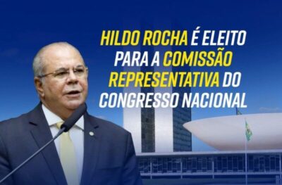 Mais uma vez, Hildo Rocha é eleito para a Comissão Representativa do Congresso Nacional