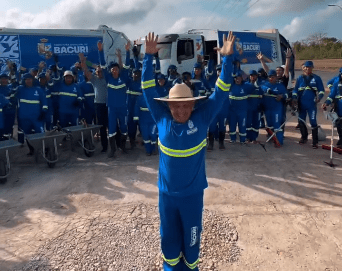Prefeito de Bacuri, Márcio Hominho, inicia mutirão de limpeza como seu primeiro ato oficial após tomar posse