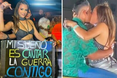 Quem é a influenciadora que invadiu palco, beijou Romeo Santos e perdeu o marido