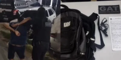 Assaltante de ônibus é preso na Beira-Mar, em São Luís; dois comparsas fugiram
