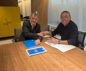 Secretário de esportes do MA se reúne com Fernando Sarney na CBF para fortalecer Beach Soccer estadual
