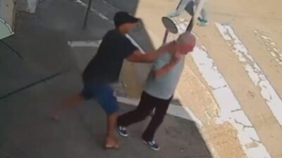 Ladrão morre atropelado por ônibus segundos após roubar celular de idoso; veja o vídeo: