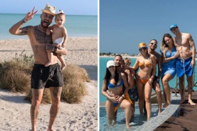 Neymar abre ‘álbum de família’ com Bruna Biancardi, Mavie e amigos
