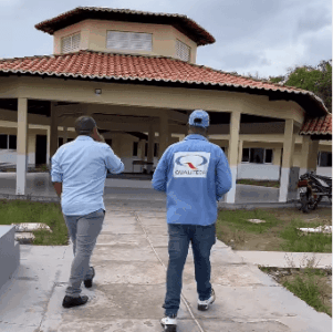 Prefeito Nivaldo Araújo vistoria obras na zona rural de Alcântara