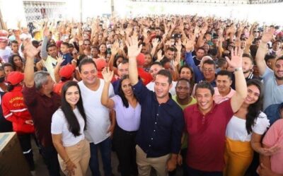 Osmar Filho celebra aniversário de Cajari, com obras e serviços