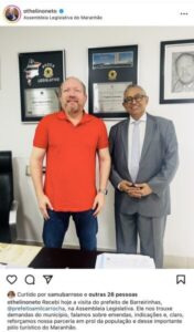 MP quer barrar empréstimo de R$ 30 milhões à gestão Amilcar Rocha em Barreirinhas…