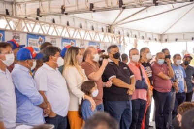 Ao lado de Flávio Dino, Othelino Neto e Ana Paula destacam avanços na Baixada durante entrega de obras