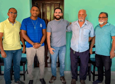 Prefeito Paulo Curió é recebido pelo Bispo Dom Hélio na diocese de Pinheiro