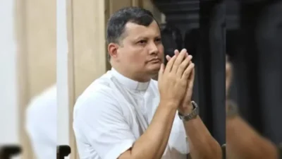 Padre desaparecido estava preso no telhado de casa