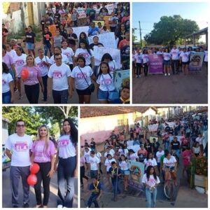 Itapecuru Mirim/MA: Polícia Militar participa da caminhada “Quebrando o Silêncio”.