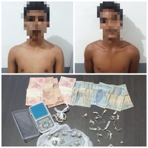 Polícia Civil apreende menores de 15 e 16 anos de idade por crime análogo a tráfico de drogas no Nova América em Miranda do Norte /MA