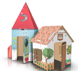 Dia das Crianças: Brinquedos de papelão prometem encantar