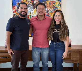Felipe Camarão e Paulo Curió tratam sobre Eleições 2026 e desenvolvimento de Turilândia e regiões do Alto Turi e Baixada