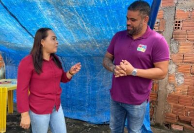 Em homenagem à mulher Paulo Victor tem Concita Pinto de vice na Câmara