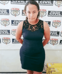 Presa esposa de traficante acusada de liderar quadrilha no Maranhão