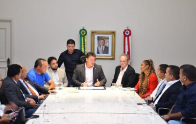 Felipe Camarão recebeu vereadores, desportistas e Imprensa para debater fortalecimento do esporte