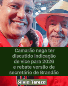 Felipe Camarão nega ter tratado sobre indicação de vice para 2026 e rebate versão de secretário de Brandão