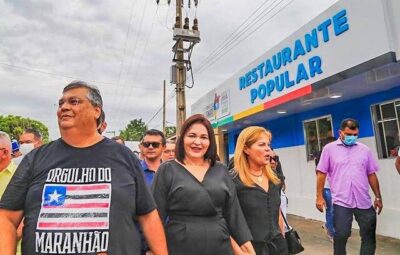 Lago do Junco: Prefeita Edina Pontes inaugura Restaurante Popular ao lado de Governador Flávio Dino