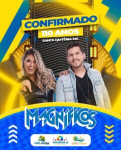 Santa Quitéria: Tudo pronto, Magníficos confirmada no aniversário da cidade