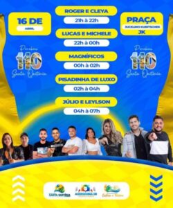Santa Quitéria: Tudo pronto para a comemoração do aniversário de 110 anos da cidade