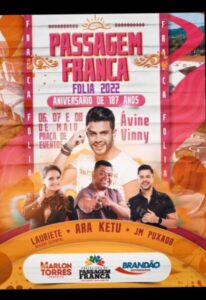 Passagem Franca: Vem aí o FRANCA FOLIA 2022